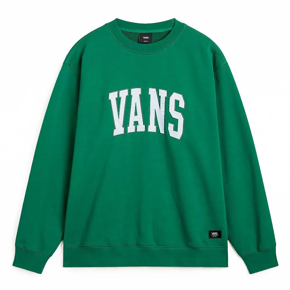 Vans Original Standards Varsity Loose Crewneck Sweatshirt - Verdant Green sold by Source Skate Co.