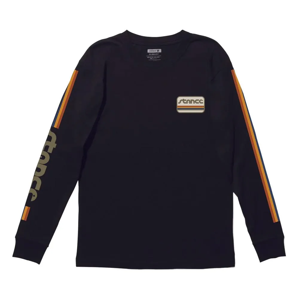 Stance Camino Long Sleeve T-shirt - Black sold by Source Skate Co.