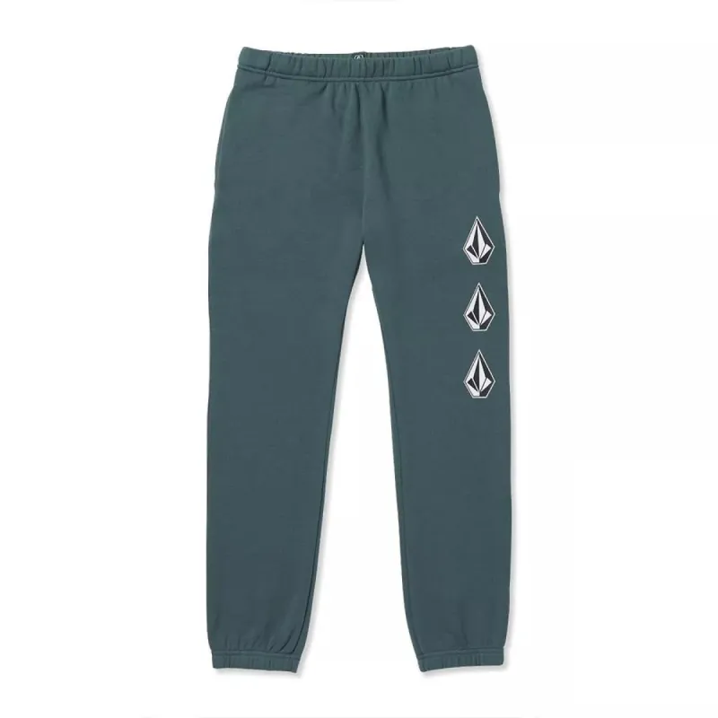 Volcom Iconic Stone Fleece Pants - Dark Slate sold by Source Skate Co.