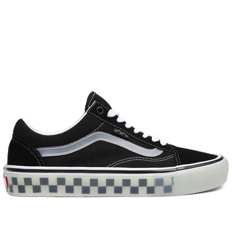 Vans Skate Old Skool - Translucent Rubber/Black/Clear sold by Source Skate Co.