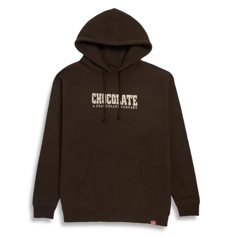 Chocolate Western Pullover Hoodie - Brown sold by Source Skate Co.