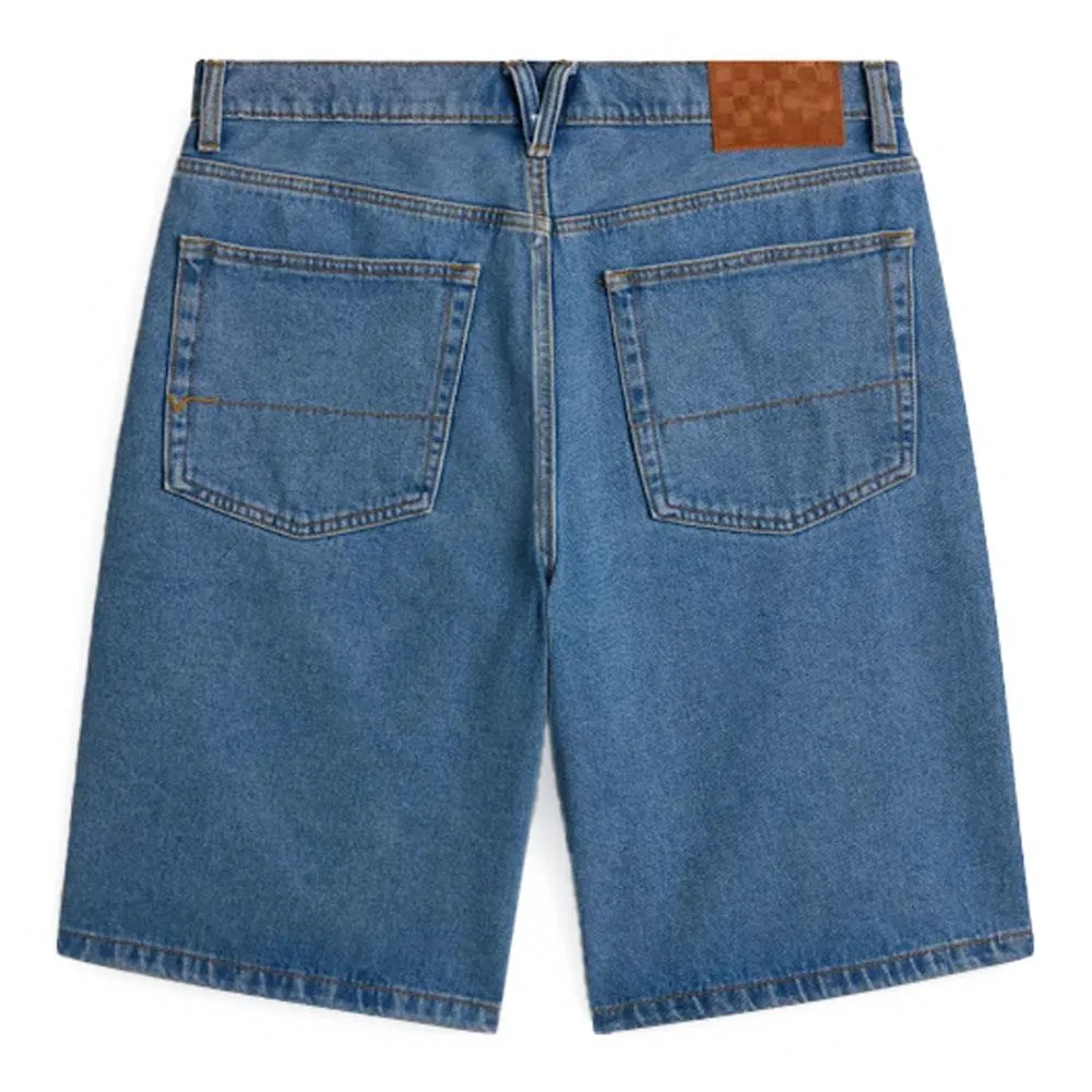 Vans Check-5 Baggy Denim Shorts - Stonewash Blue sold by Source Skate Co. product image thumbnail 2