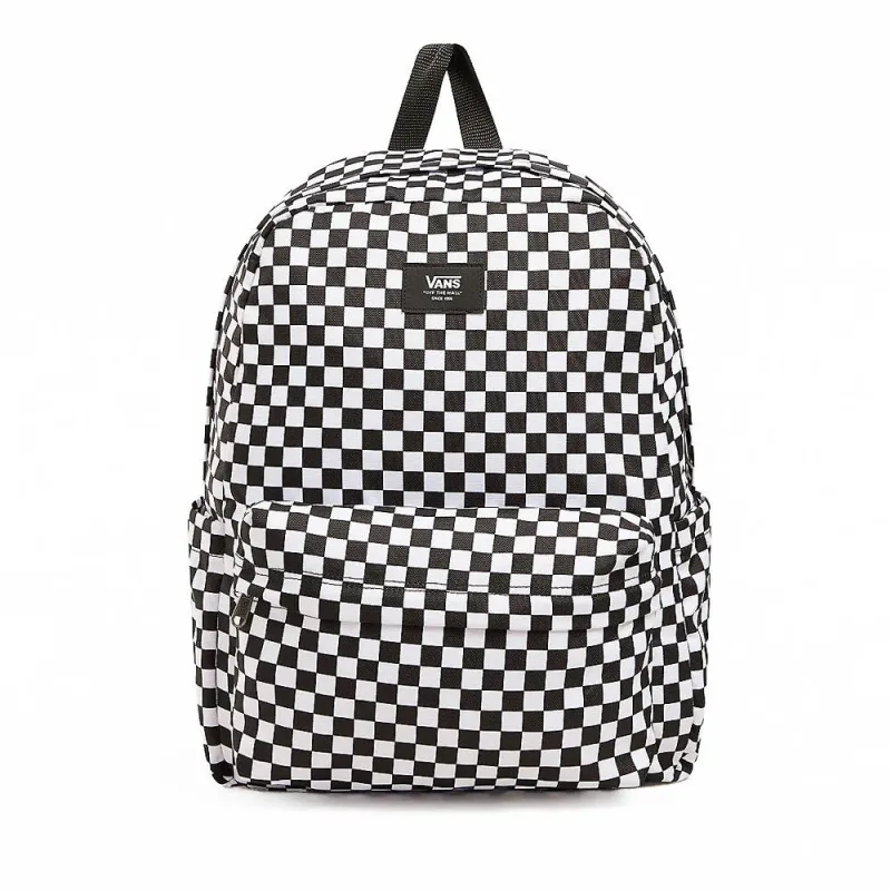 Vans Old Skool Check Backpack - Checkerboard Black and White sold by Source Skate Co.