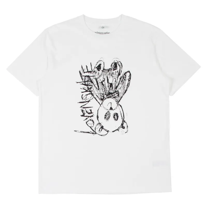 Lovenskate Bear Logo T-shirt - White sold by Source Skate Co.