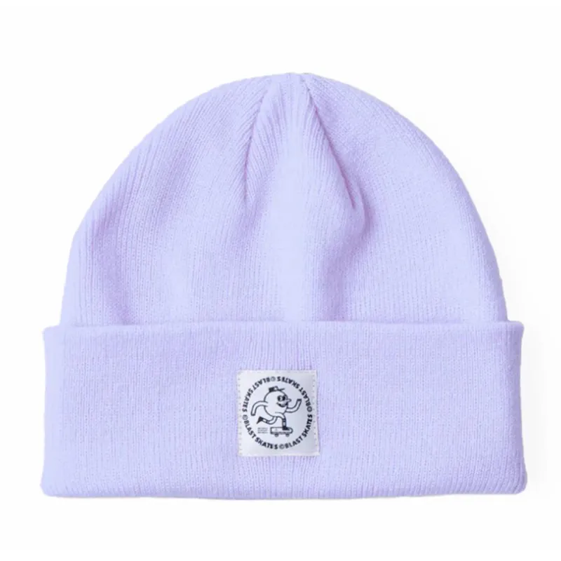 Blast Round Logo Beanie - Lilac sold by Source Skate Co.