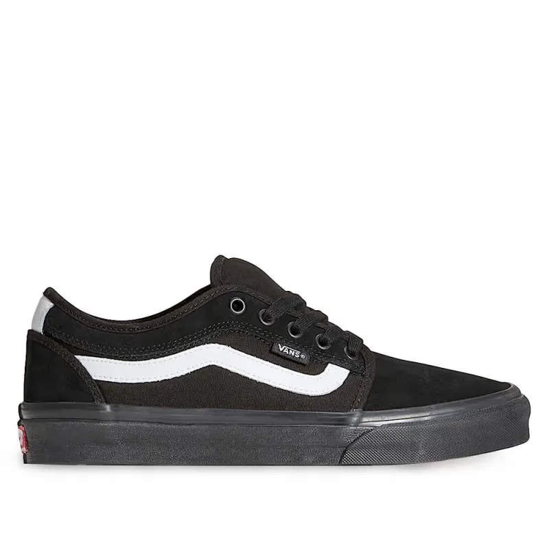 Vans Chukka Low Sidestripe - Black/Black sold by Source Skate Co.