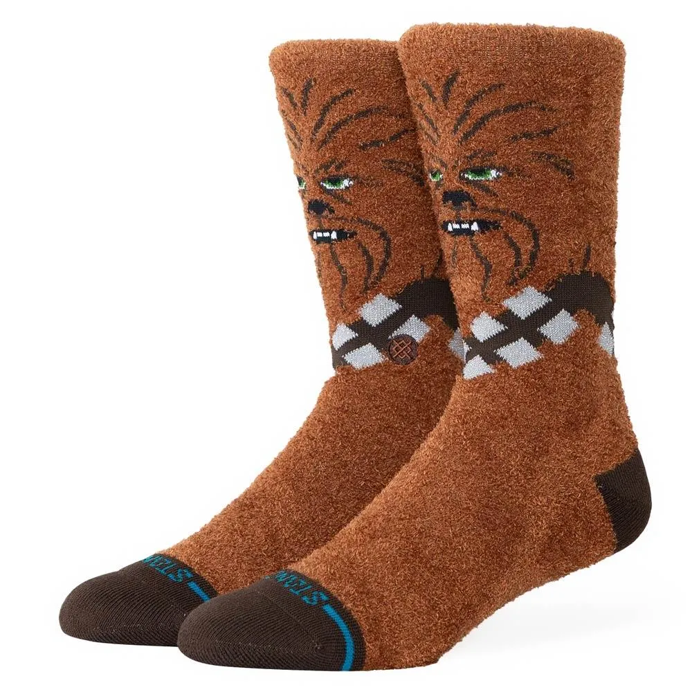 Stance Chewie Crew Socks - Brown - Large sold by Source Skate Co.