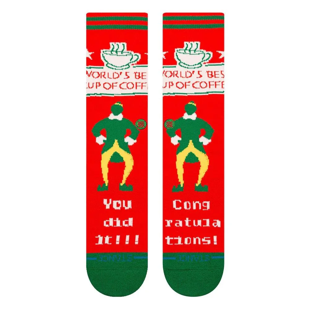 Stance Worlds Best Socks - Red - Large sold by Source Skate Co. product image thumbnail 2