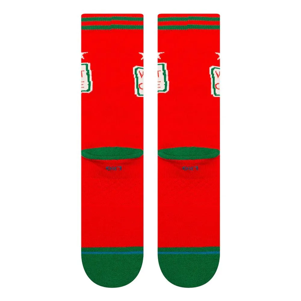 Stance Worlds Best Socks - Red - Large sold by Source Skate Co. product image thumbnail 3