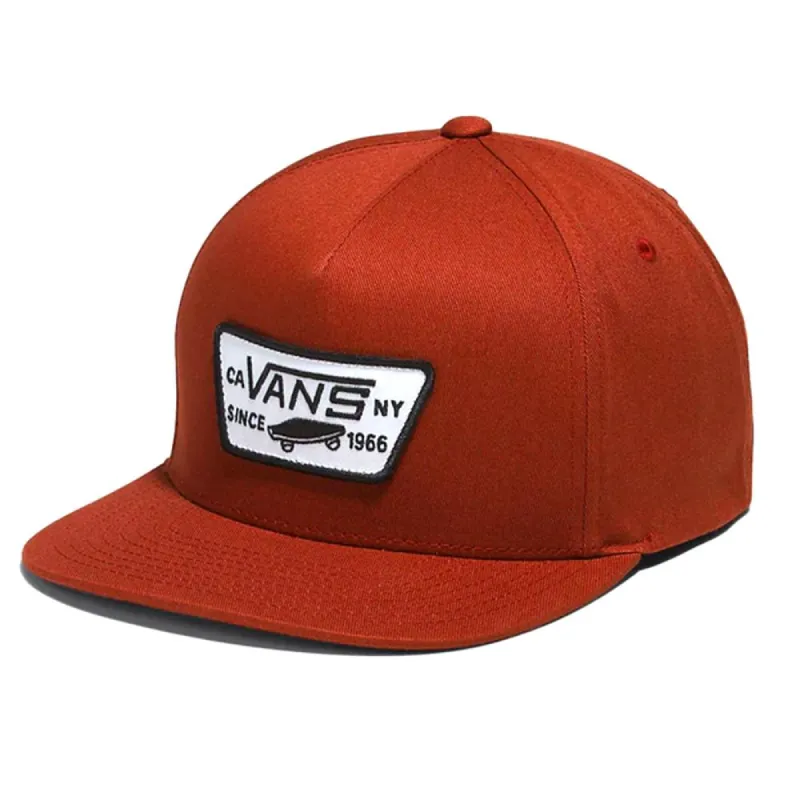 Vans Full Patch Snapback - Burnt Henna sold by Source Skate Co.