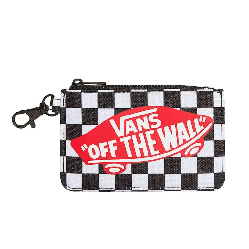Vans Off The Wall Zip Wallet - Checkerboard Black made by Vans