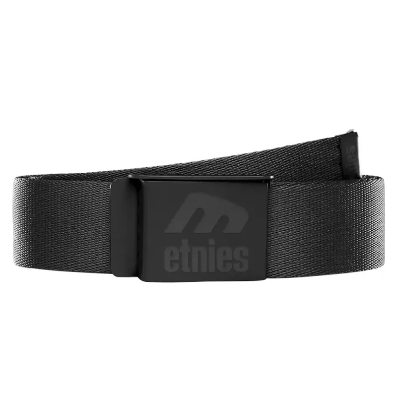 Etnies Icon E Belt - Black/Black made by Etnies