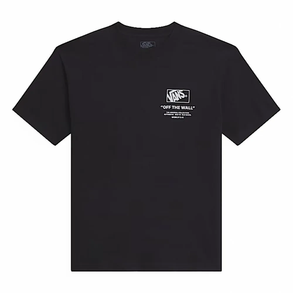 Vans Stacked Hi T-shirt - Black/White sold by Source Skate Co. product image thumbnail 2