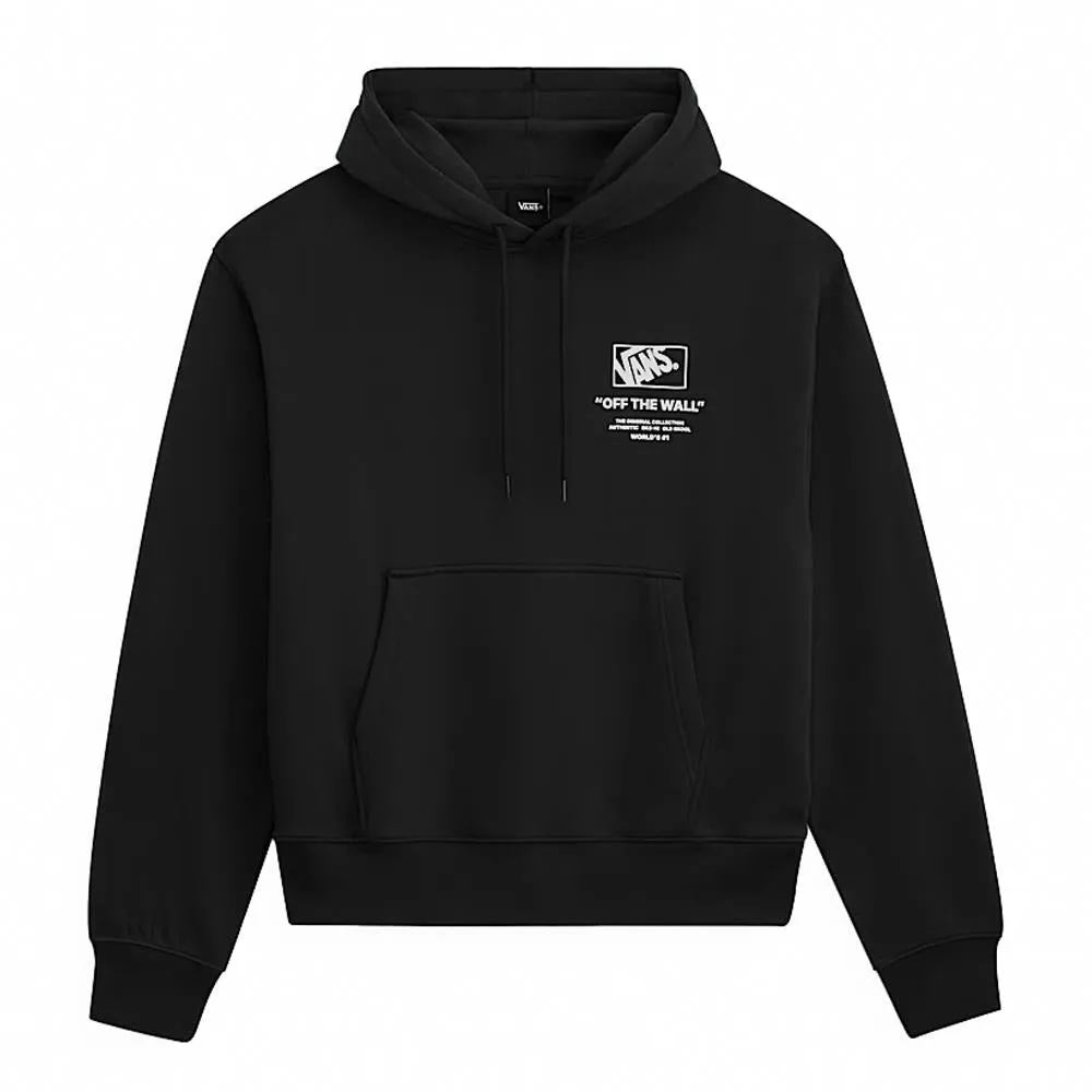 Vans Stacked Hi Pullover Hoodie - Black/White sold by Source Skate Co. product image thumbnail 2