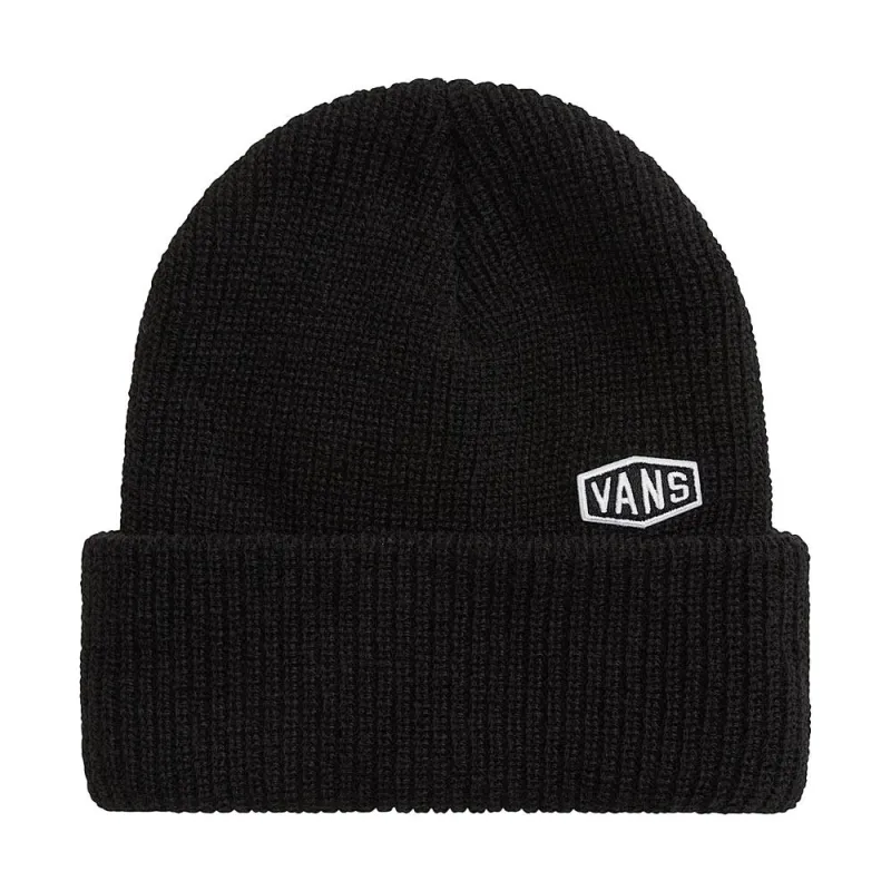 Vans Hex Patch Cuff Beanie - Black made by Vans