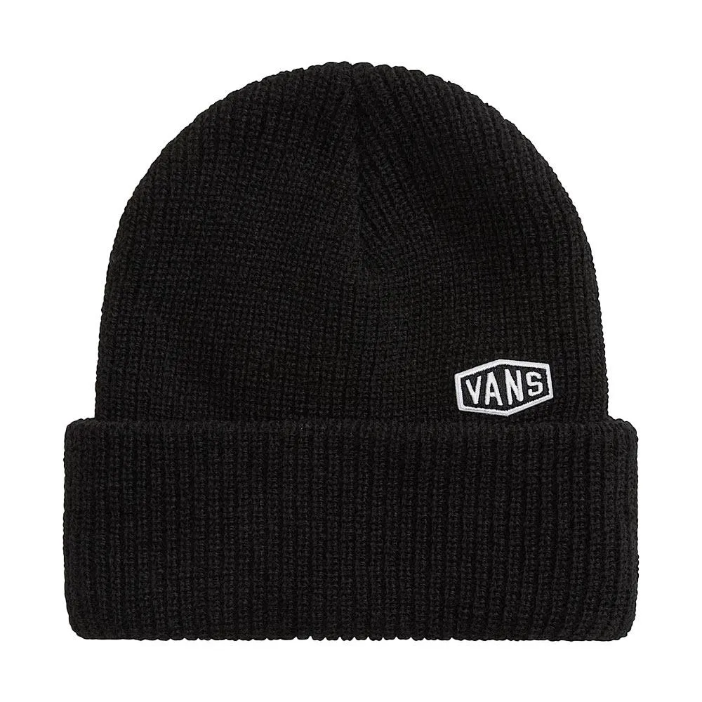 Vans Hex Patch Cuff Beanie - Black sold by Source Skate Co.