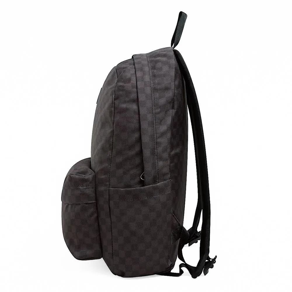 Vans Old Skool Check Backpack - Black/Charcoal sold by Source Skate Co. product image thumbnail 3