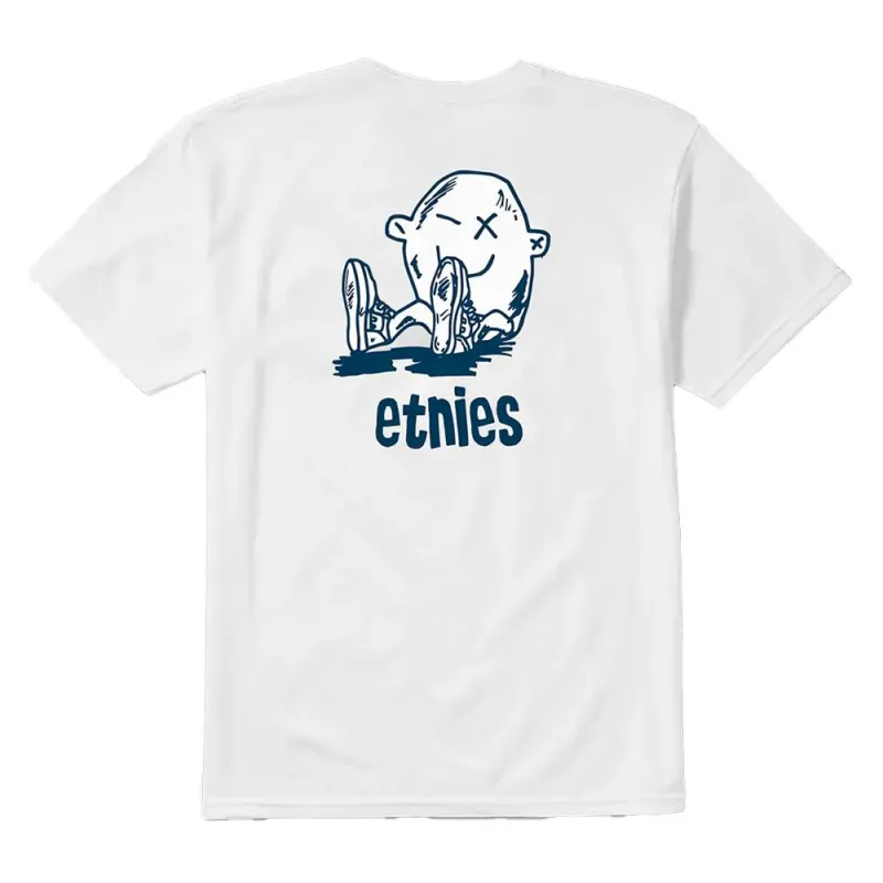 Etnies X FOS T-shirt - White/Navy made by Etnies