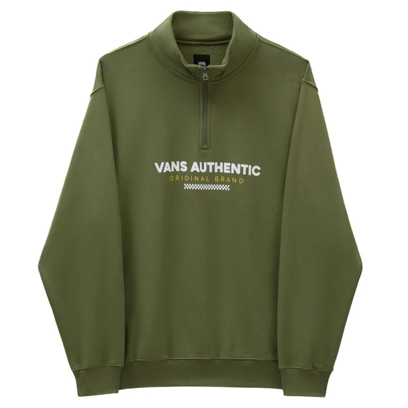 Vans Sport Half Zip Sweatshirt - Olivine made by Vans