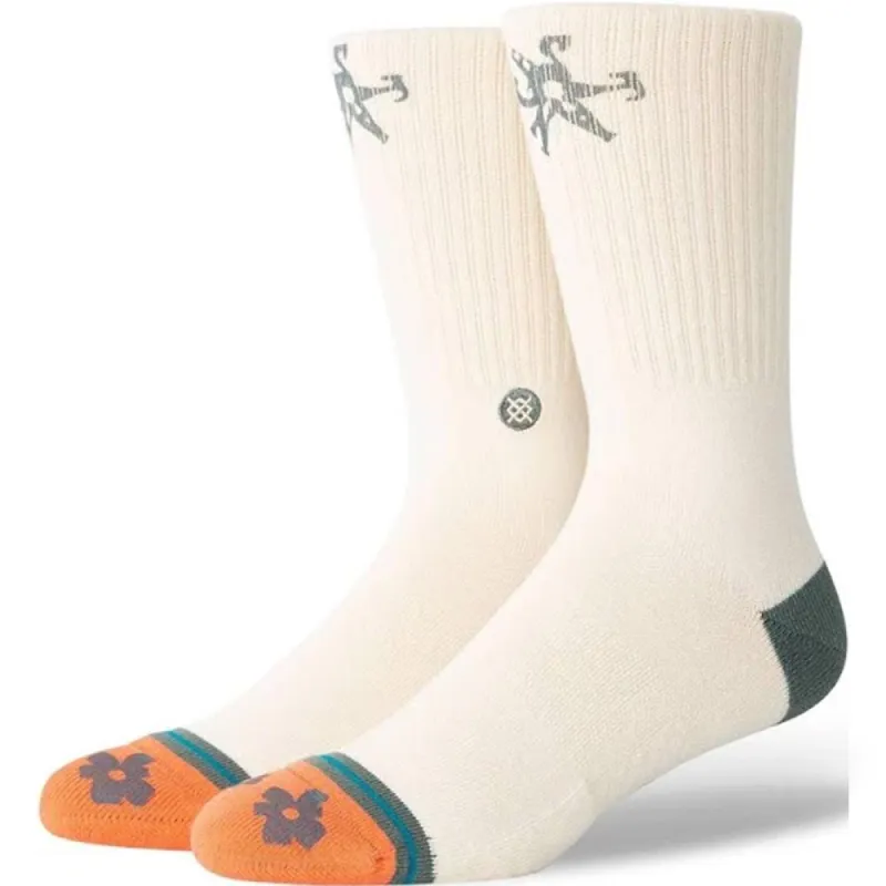 Stance Frayed Socks - Vintage White/ Large sold by Source Skate Co.