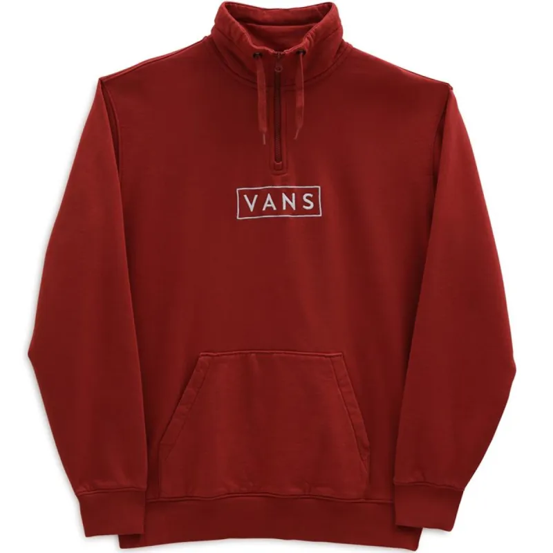 Vans Easy Box 1/4 Zip - Chili Oil sold by Source Skate Co.