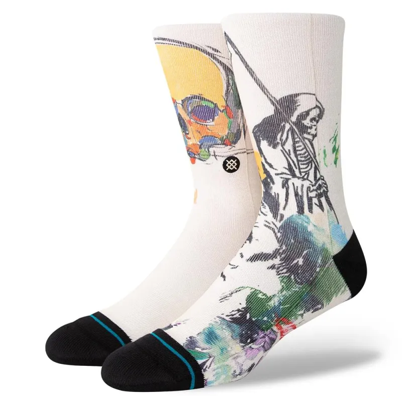 Stance Sickle Socks - Vintage White made by Source Skate Co.