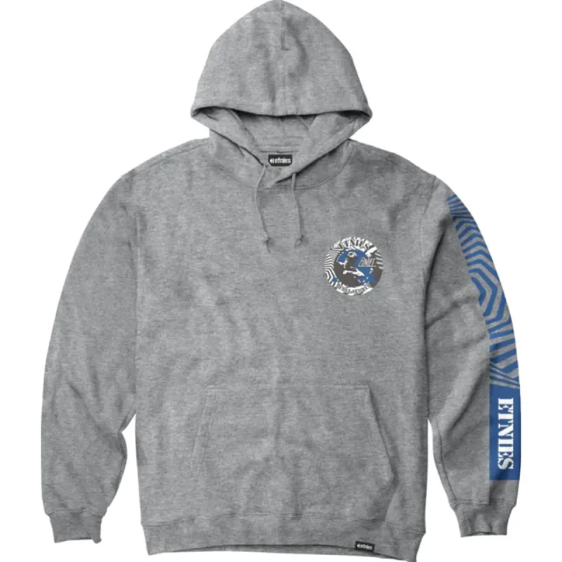 Etnies Rebel Retro Hoodie - Grey/Heather made by Etnies