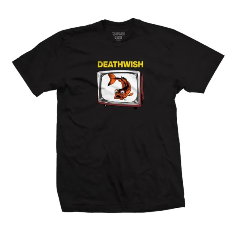 Deathwish TV Dinner T-Shirt - Black sold by Source Skate Co.