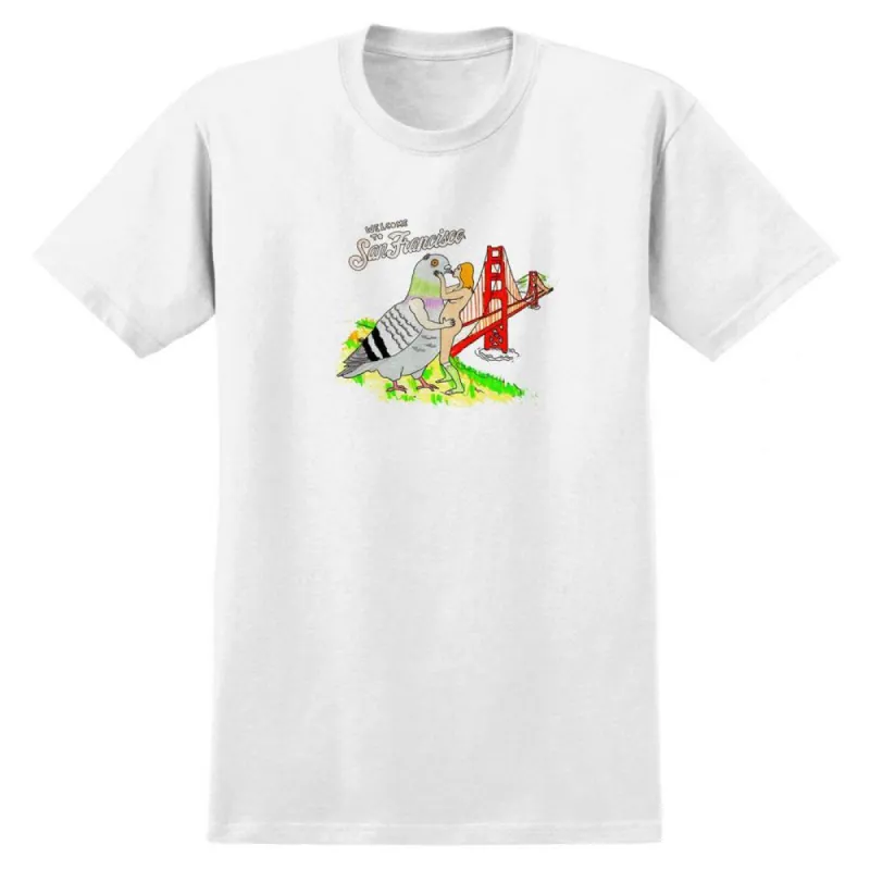 Anti Hero Pigeon Vision T-shirt - Porous White sold by Source Skate Co.