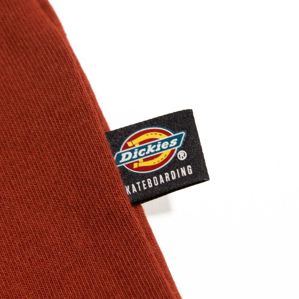 Dickies Scott City Long Sleeve T-Shirt - Fired Brick sold by Source Skate Co. product image thumbnail 3