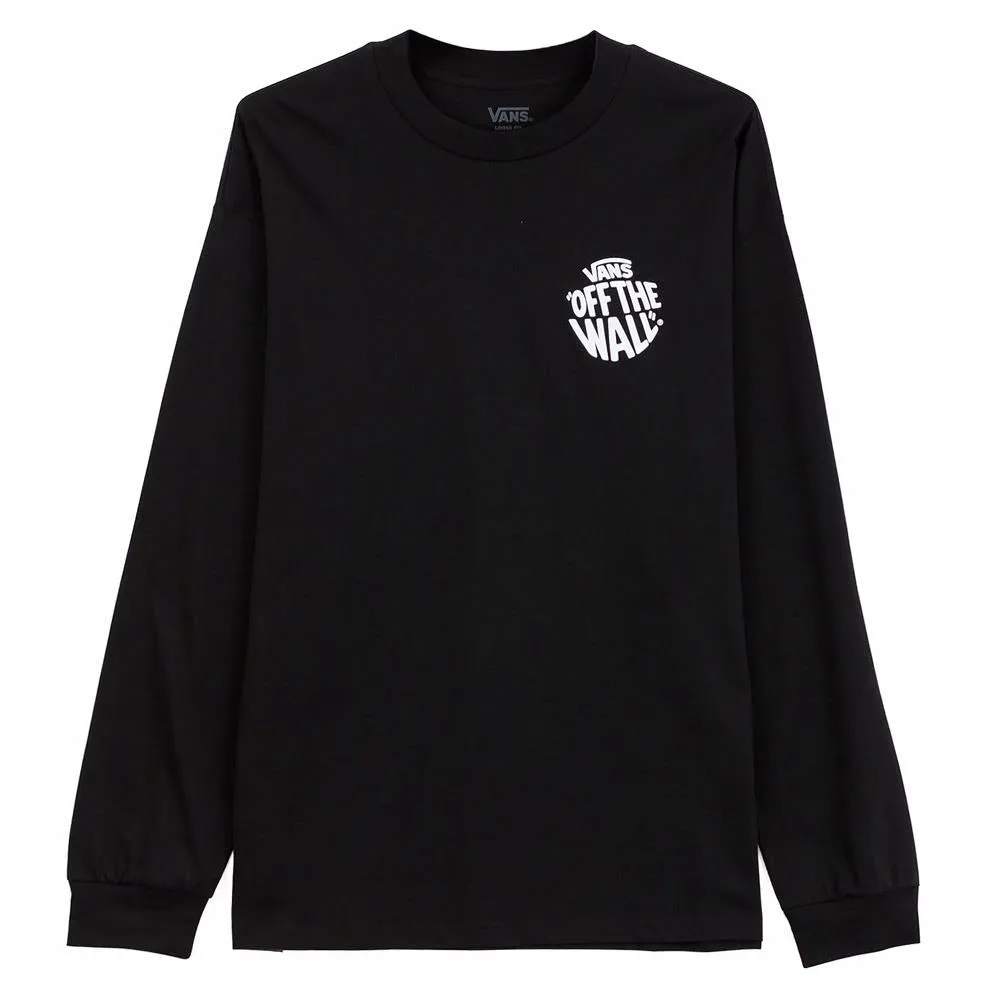 Vans Circle Loose Fit Long Sleeve T-shirt - Black sold by Source Skate Co. product image thumbnail 2