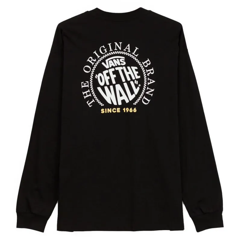 Vans Circle Loose Fit Long Sleeve T-shirt - Black sold by Source Skate Co.