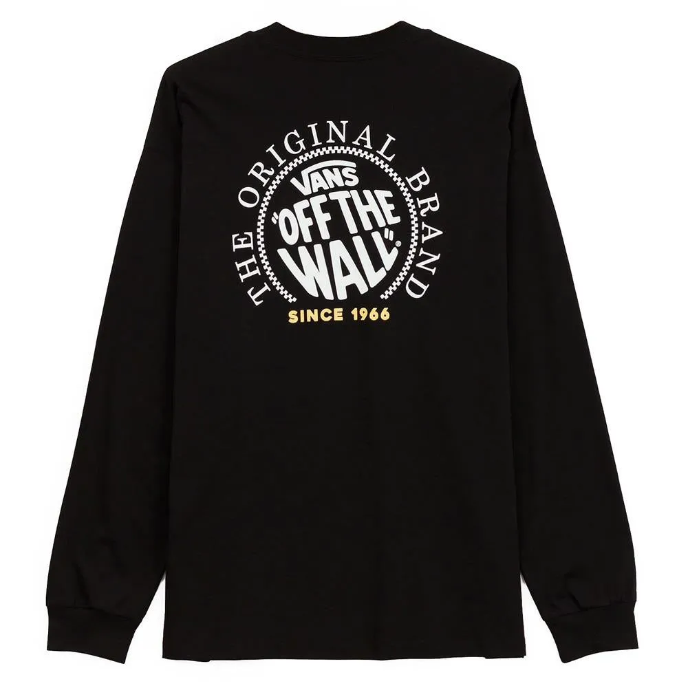 Vans Circle Loose Fit Long Sleeve T-shirt - Black sold by Source Skate Co.