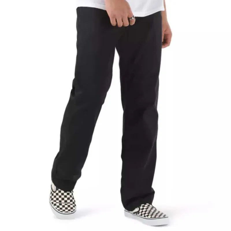 Vans Authentic Chino Relaxed Pant - Black sold by Source Skate Co.