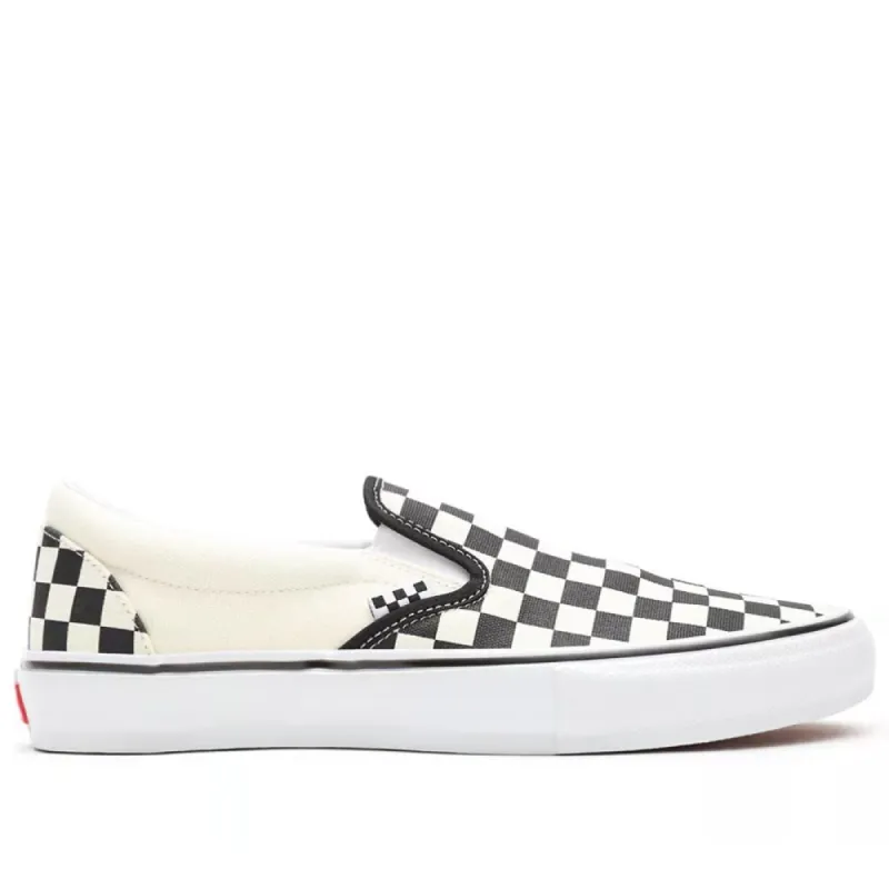 Vans Skate Slip On - Checkerboard Black/White sold by Source Skate Co.