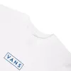 Vans Classic Easy Box T-Shirt - White/True Blue sold by Source Skate Co.