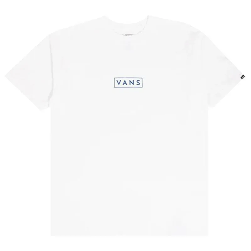 Vans Classic Easy Box T-Shirt - White/True Blue sold by Source Skate Co.