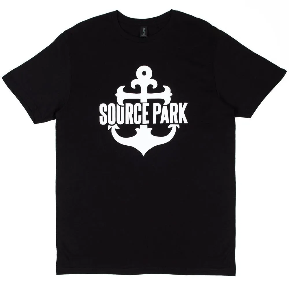 Source Park Adults T-Shirt - Black sold by Source Skate Co.