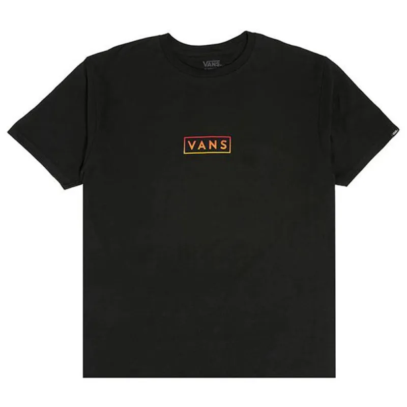 Vans Classic Easy Box T-Shirt - Black/True Red/Golden Yellow sold by Source Skate Co.