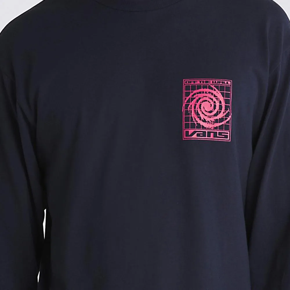 Vans Logo Space Long Sleeve T-shirt - Navy sold by Source Skate Co. product image thumbnail 2