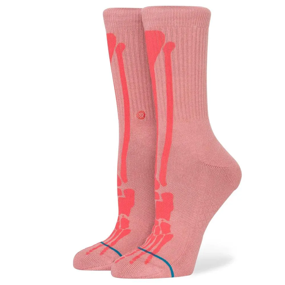 Stance Womens Twenty Six Socks - Dusty Rose sold by Source Skate Co.
