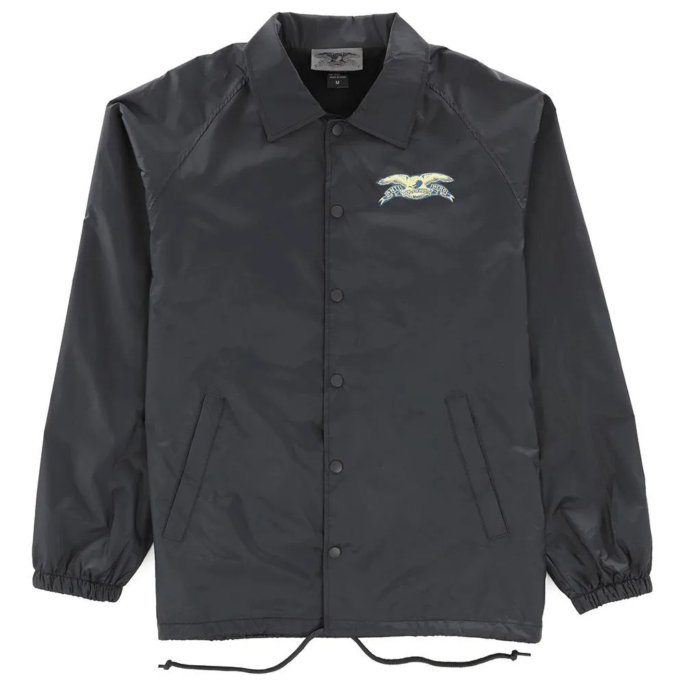 Anti Hero Basic Eagle Jacket - Charcoal/Blue & Yellow sold by Source Skate Co.