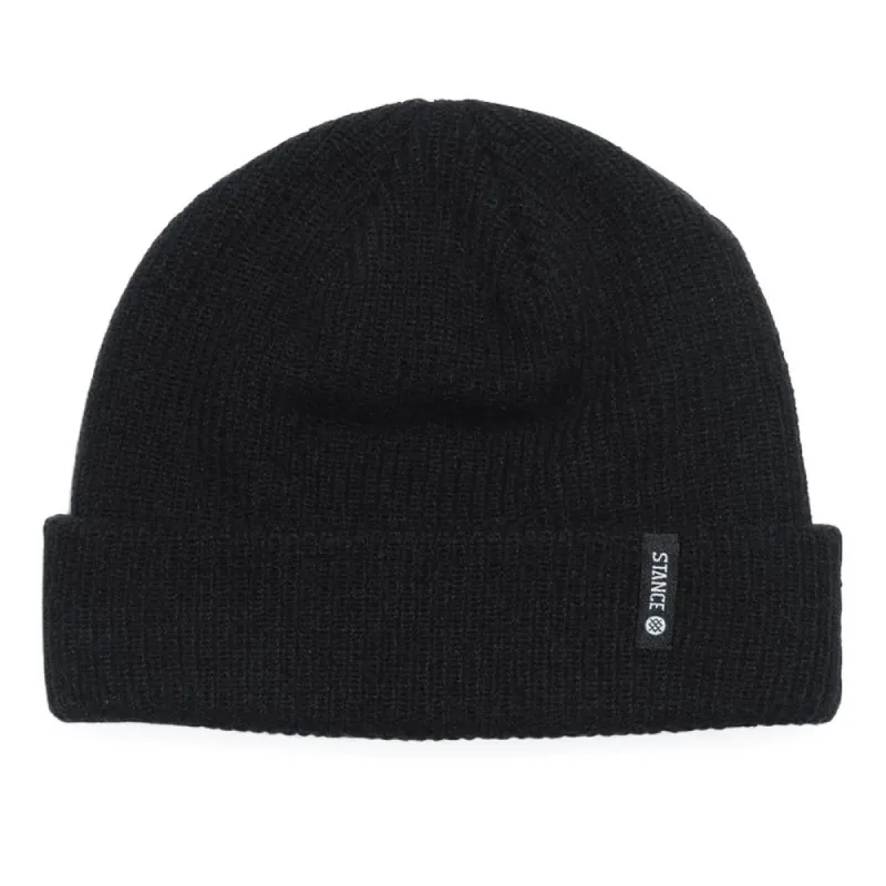 Stance Icon 2 Shallow Beanie - Black sold by Source Skate Co.