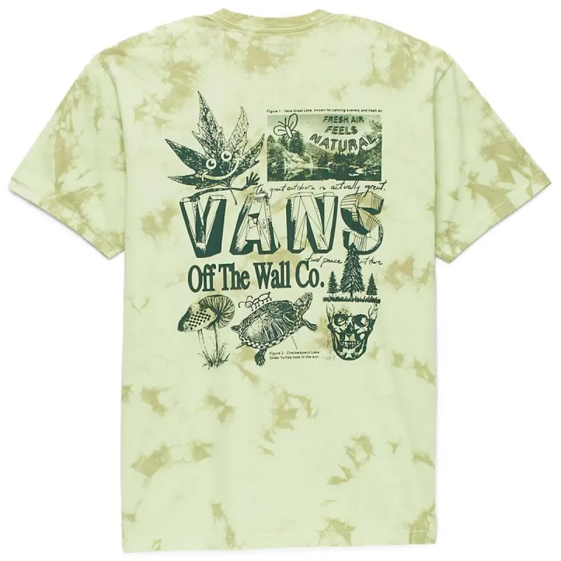 Vans Outdoors Tie Dye T-shirt - Shadow Lime sold by Source Skate Co.