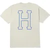 HUF Set H T-Shirt - Bone sold by Source Skate Co.