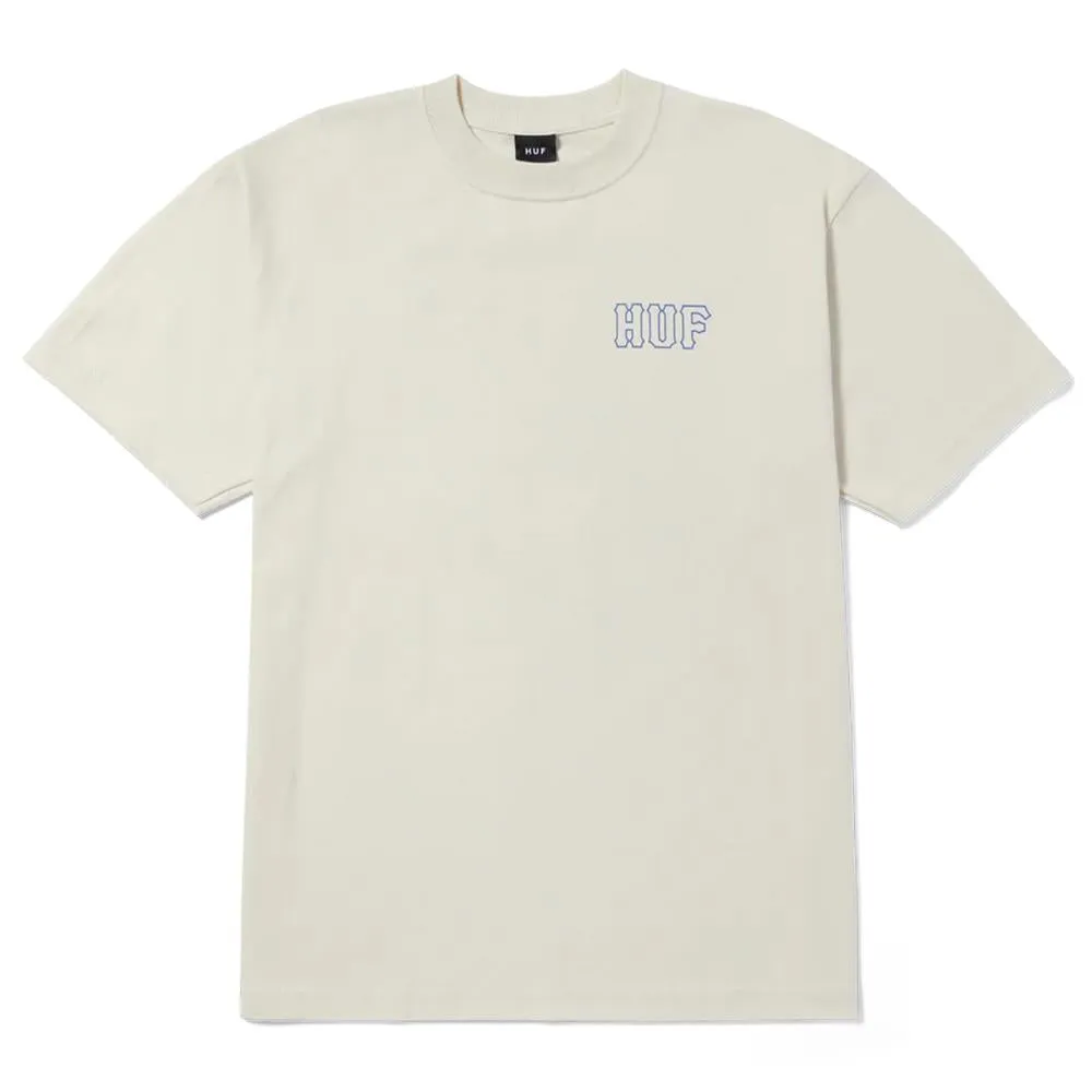 HUF Set H T-Shirt - Bone sold by Source Skate Co.