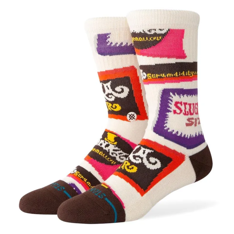 Stance Wonka Bars Socks - Brown - Large sold by Source Skate Co.