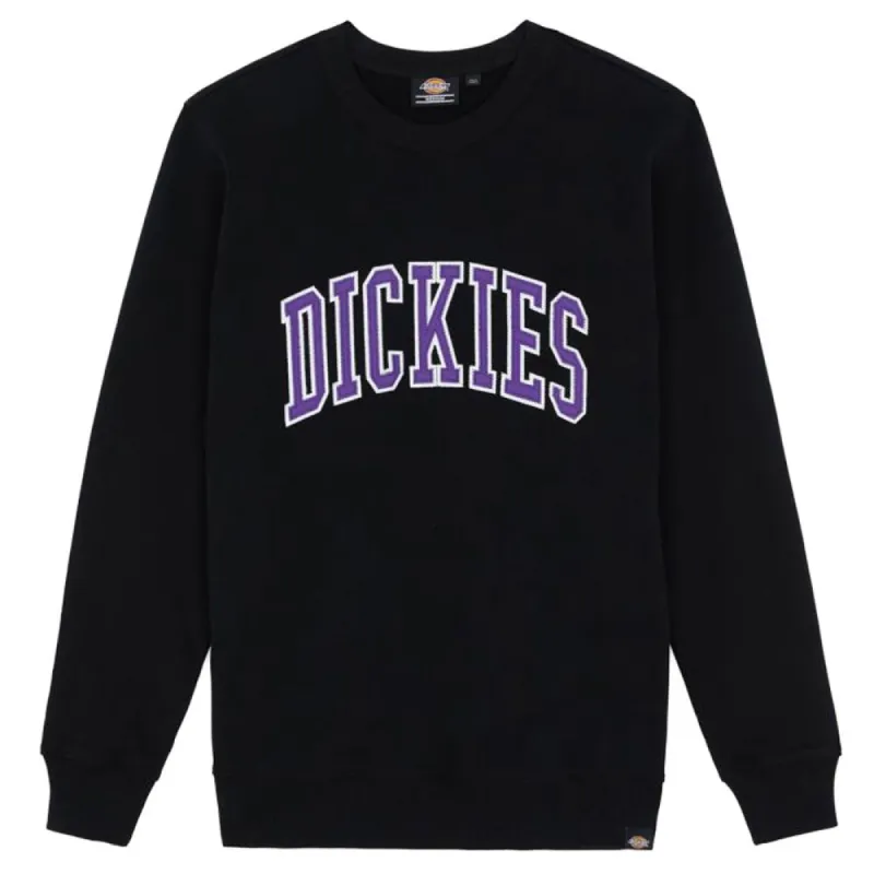 Dickies Aitkin Sweatshirt - Black/Imperial Palace sold by Source Skate Co.