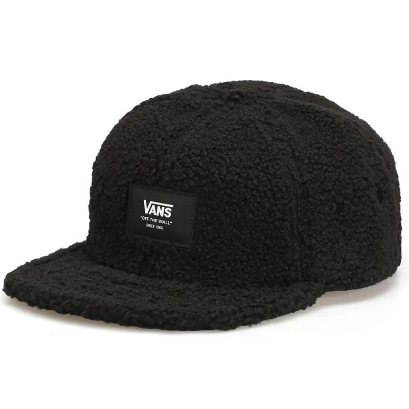 Vans Off The Wall Curved Bill Jockey Hat - Black sold by Source Skate Co.