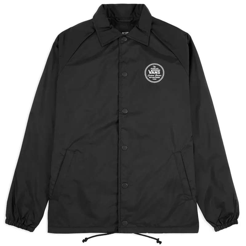 Vans Torrey Coaches Jacket - Black sold by Source Skate Co.